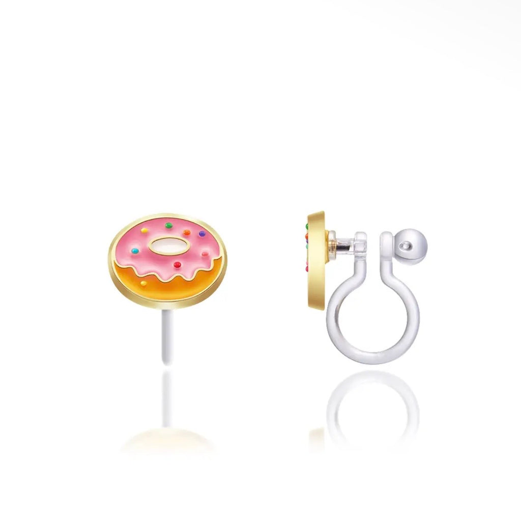 Donut Dreams Clip-on Oorbellen | Zonder Gaatjes